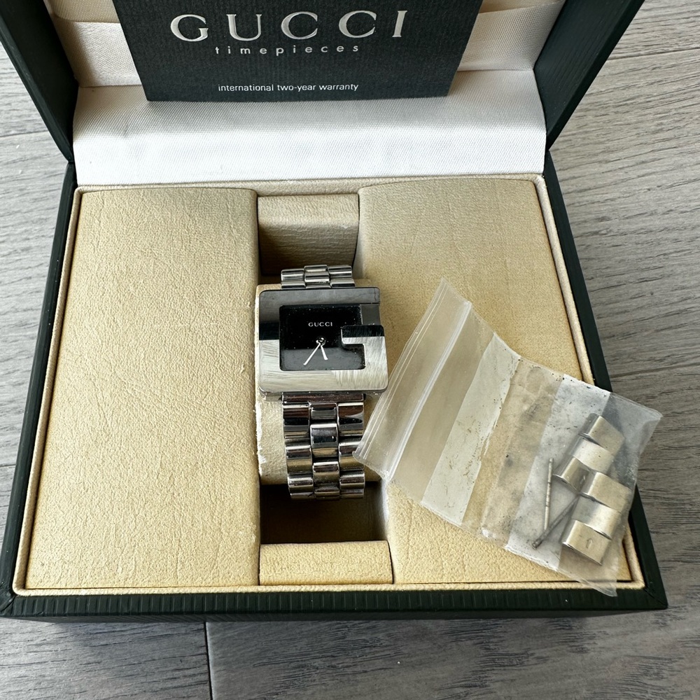 GUCCI G Face Watch Women’s Stainless Steel
